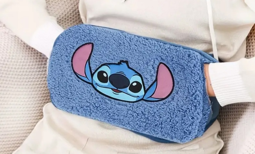 Image 1: Stitch Hot Water Bottle Belt 