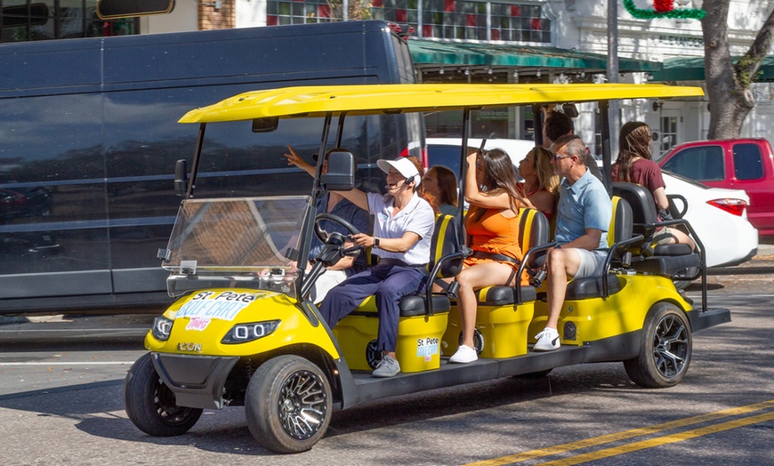 Image 20: Golf Cart Tours St. Petersburg – Explore The Sunshine City