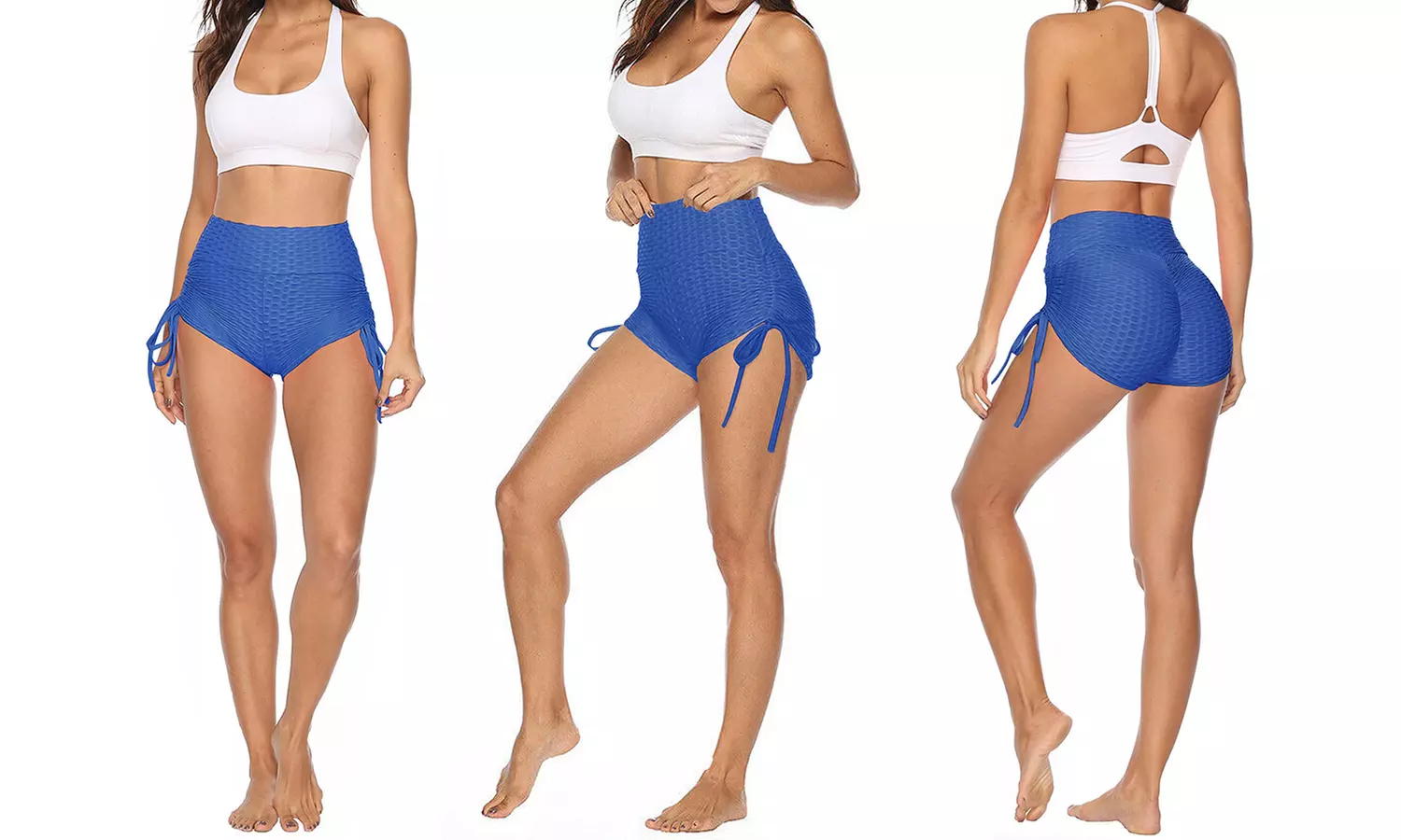 Women's High-Waist Yoga & Scrunch Butt Lifting Shorts