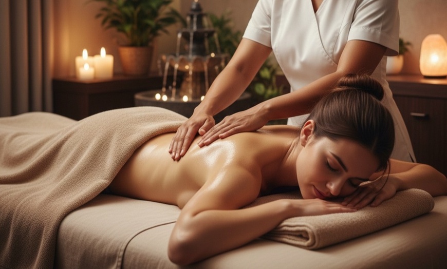 Image 1: 1 o 3 masajes a elegir con opción a reflexología podal