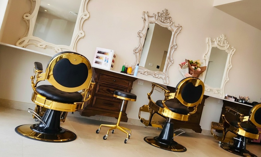 Image 8: Full Colour, Wash Dry Hair Colour/NanoPlasty Straightening- Short Hair