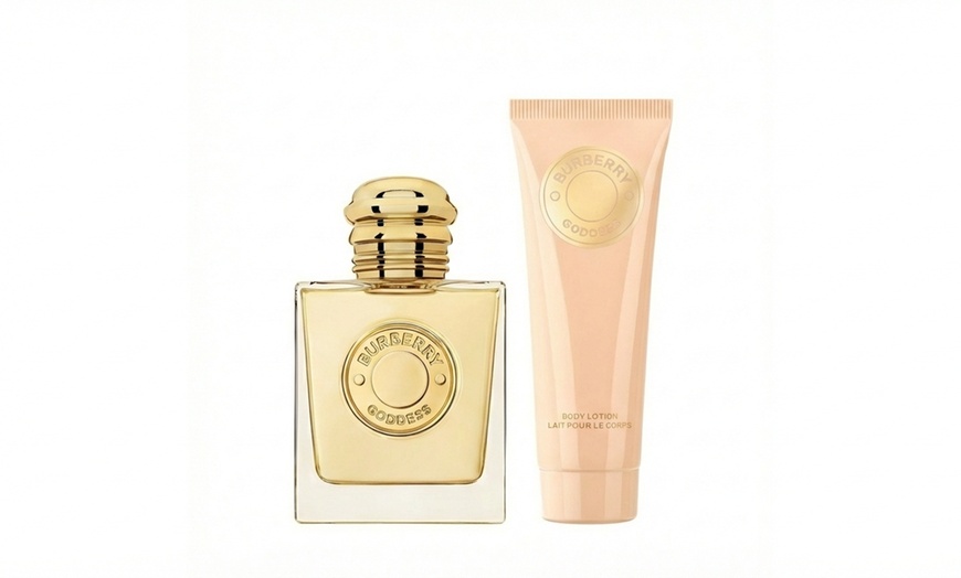 Image 2: Burberry Goddess Gift Set 50ml EDP + 75ml Body Lotion 