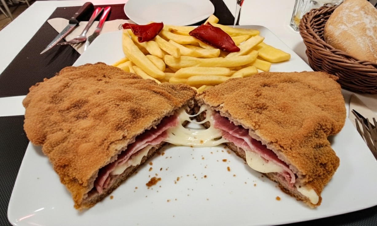 Menú cachopón en el restaurante Valverde ★★★