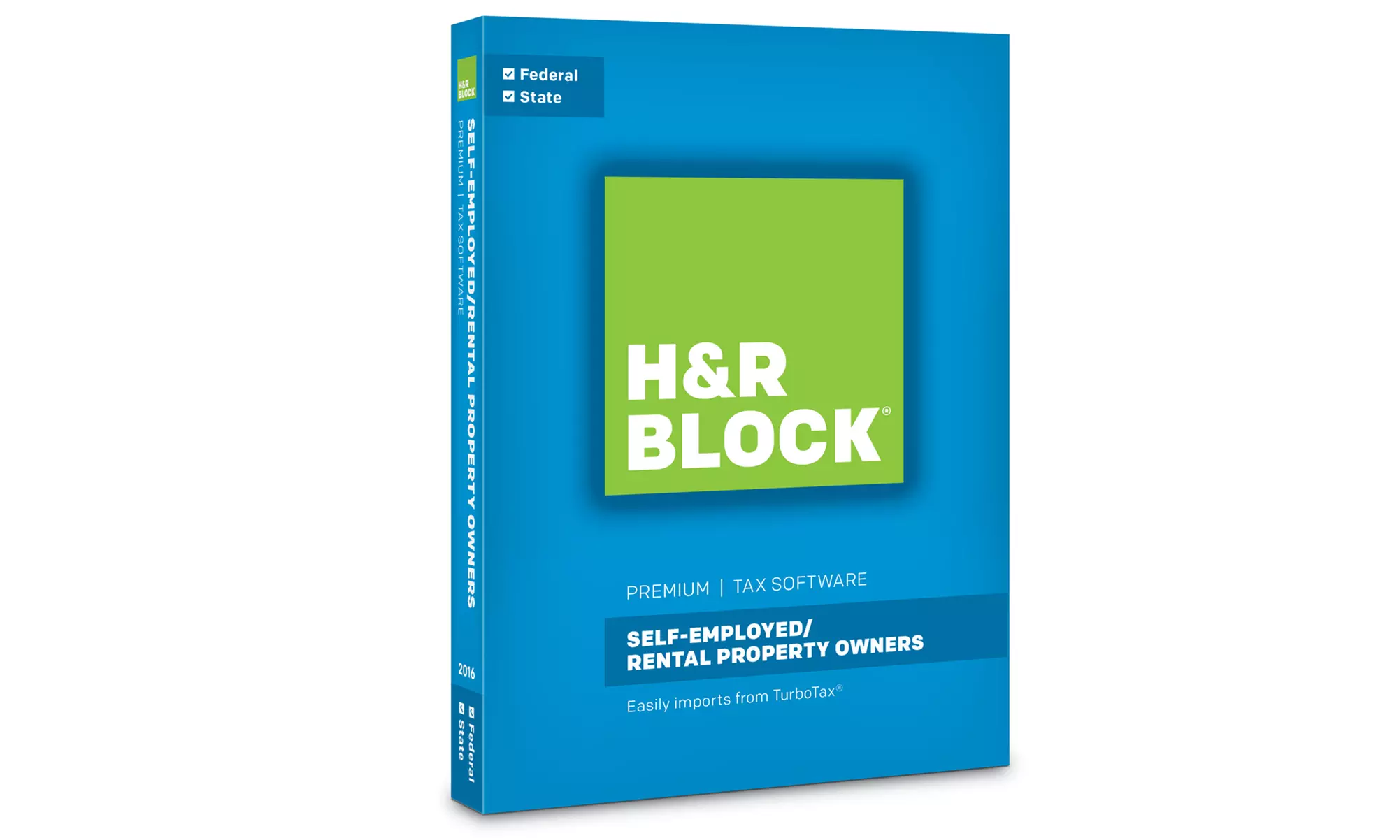 H&R Block Tax Software Premium + State 2016 - Primary Image