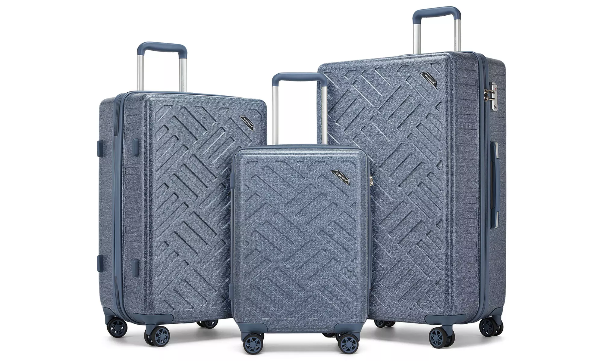 Koffer of 3-delige kofferset met harde buitenkant