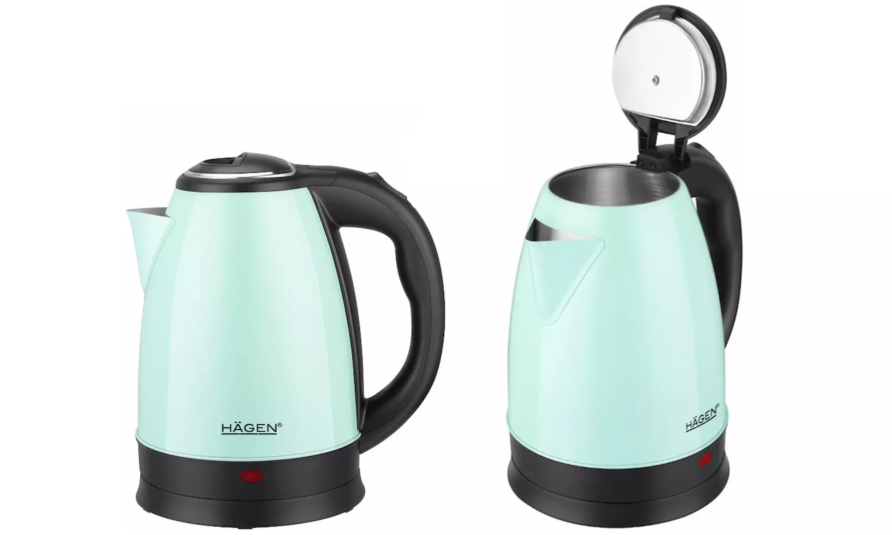 Royalty Line 1,8 l kabelloser Wasserkocher aus Edelstahl