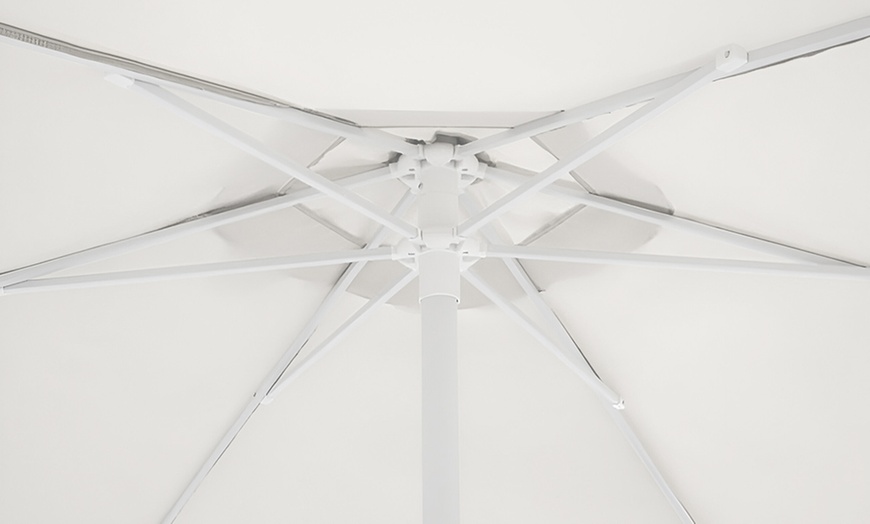 Image 5: Witte parasol van 3 m breed 