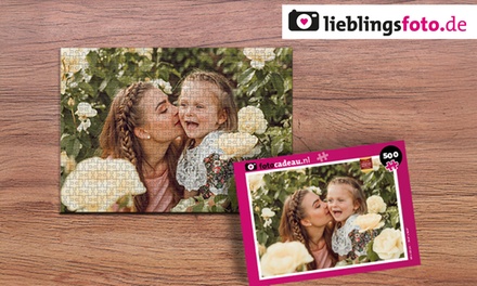 1x Foto-Puzzle Deluxe mit Schachtel mit 500 Teilen (48 x 34 cm) (Versandkosten nicht inklusive) - Lieblingsfoto