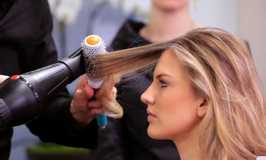 Image 1: Blowout+ Deep Conditioning, Single Process Color, / Highlights & More