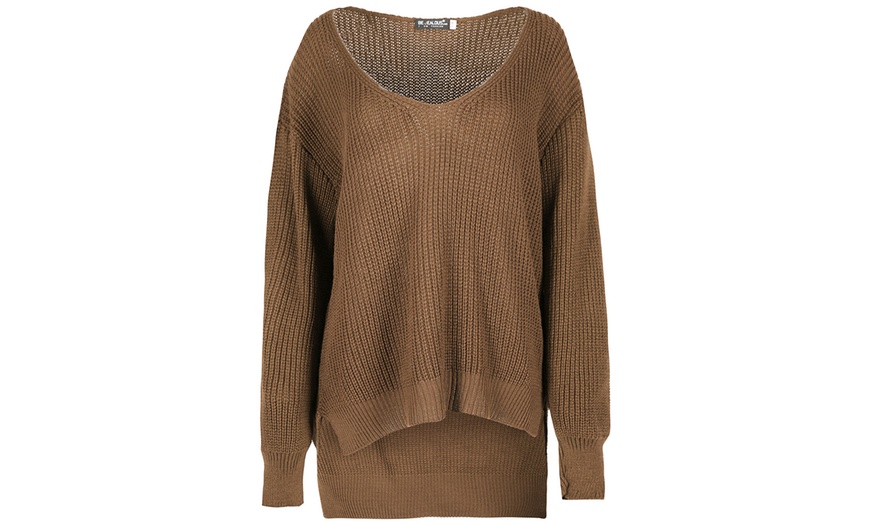 Image 3: Women's Chunky Oversized Jumper