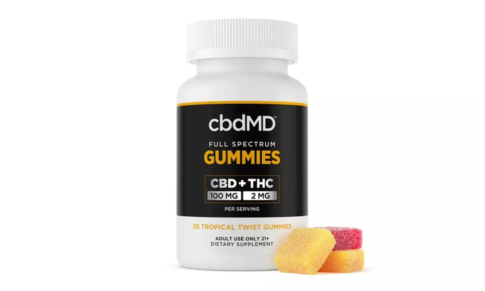 cbdMD Broad & Full Spectrum CBD Infused Gummies (750MG - 6000MG)
