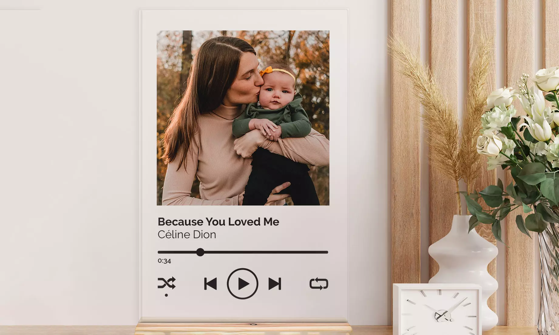 Gepersonaliseerde muziekplaat