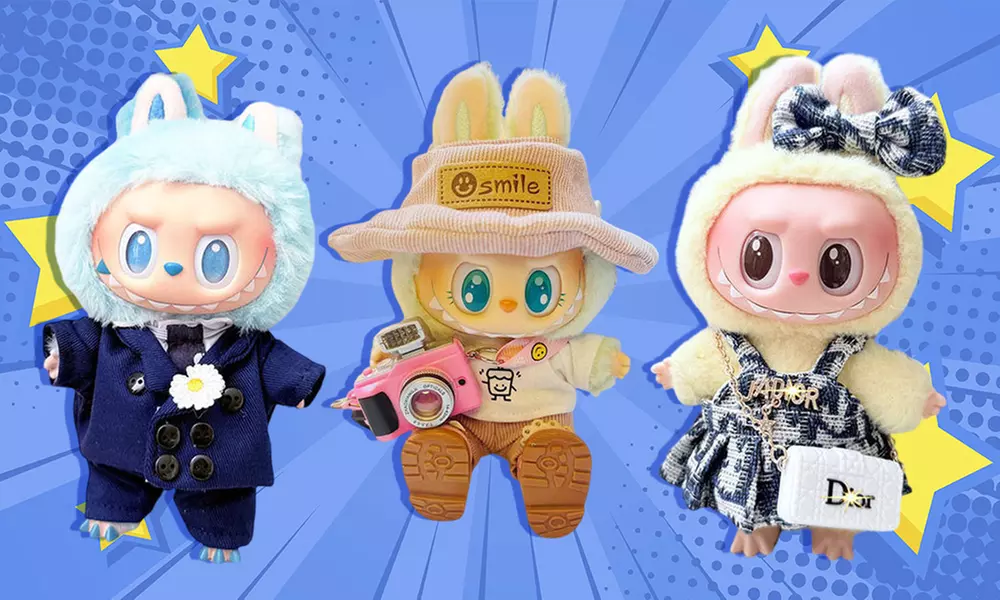 Stylish Labubu Clothes & Accessories - Dress Up, Mix & Match Fun