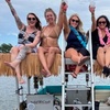 Image 8: Scenic Private Tiki Boat Cruise with Captain for Big or Small Groups