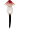 Image 7: Set of Three or Six Warm White Solar Mushroom Outdoor Garden Lights 