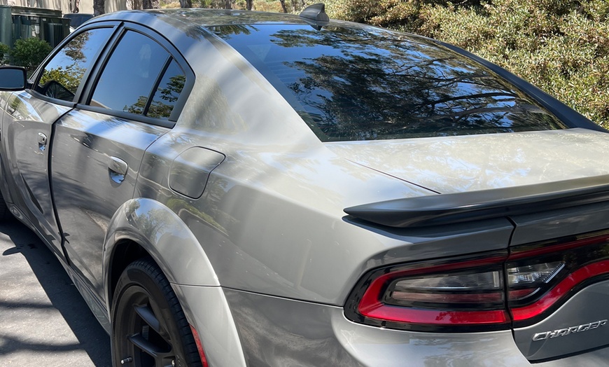Image 2: Get a 2 Front Windows Carbon Tinting or Legal Rear Half Window Tinting
