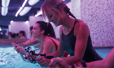 Séance d'aquabiking par Aqua by : 1 session (14 crédits) / Réaumur - Aqua by