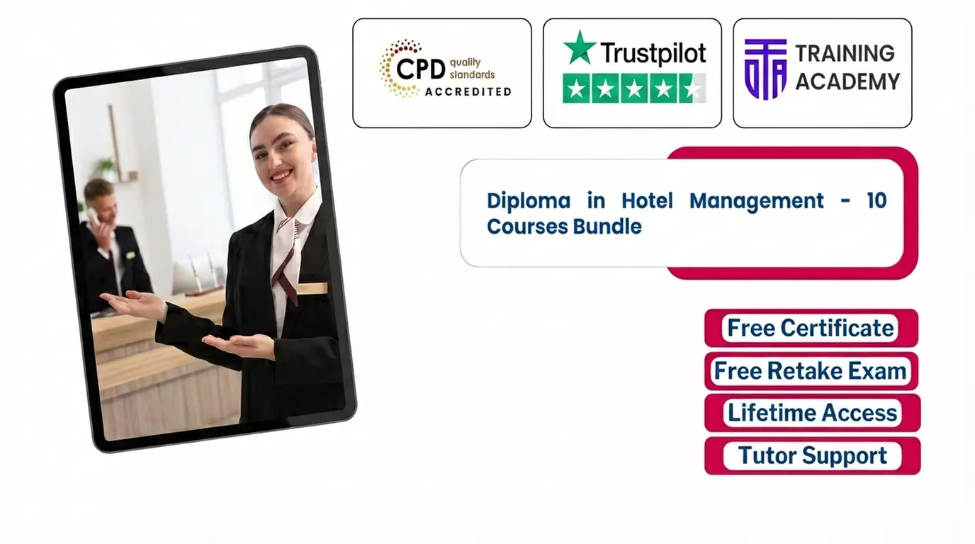 Hospitality & Event Management Diplomas + Lifetime Access to 2000 Online Courses (Up to 75% Off) - Primary Image