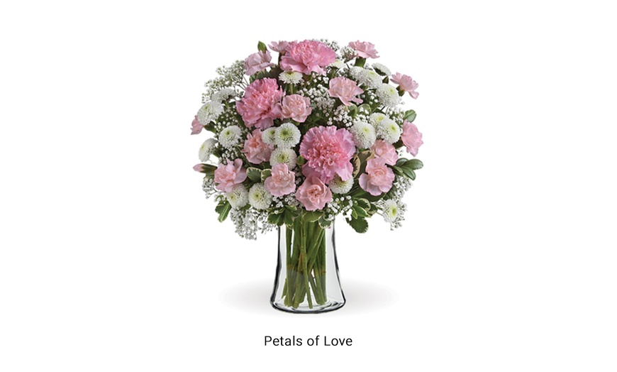Image 7: Same Day Winter Flower Bouquets from Blooms Today with Vase & Delivery Up to 17% Off