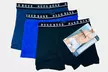 Pack di 3 boxer da uomo di Hugo Boss, disponibili in varie taglie e colori - Image 4