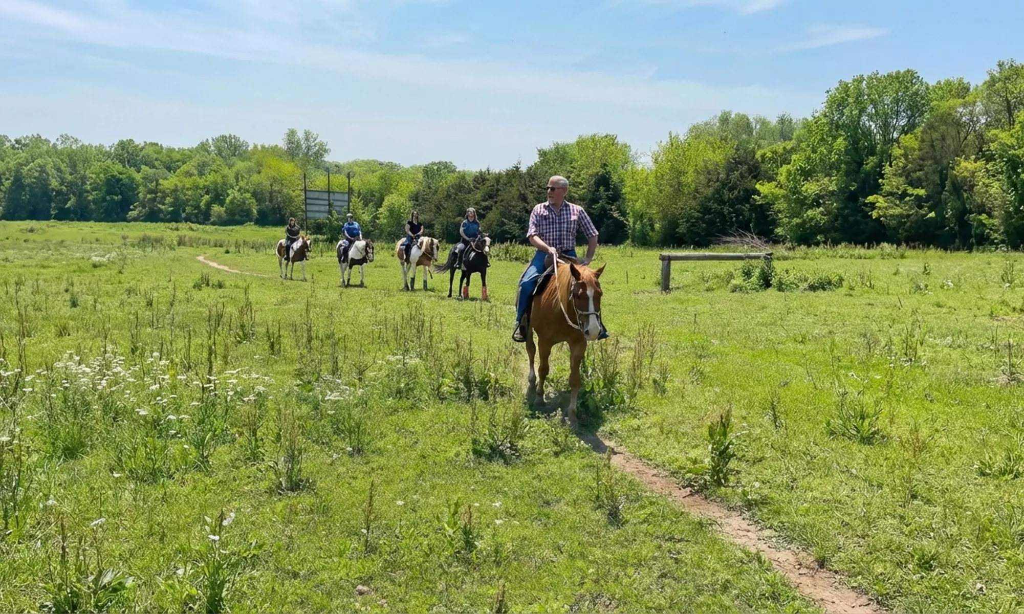 Guided Trail Rides for One, Two, or Four
