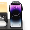 Image 6: TODO Wireless Phone Charger Alarm Clock LED Lamp 15W Fast Charge