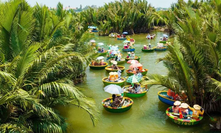 Image 1: Vietnam: Hoi An Half Day Trip to Cam Thanh Coconut Village 