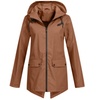 Image 9: Women's Lightweight Zip-through Hooded Windbreaker Jacket