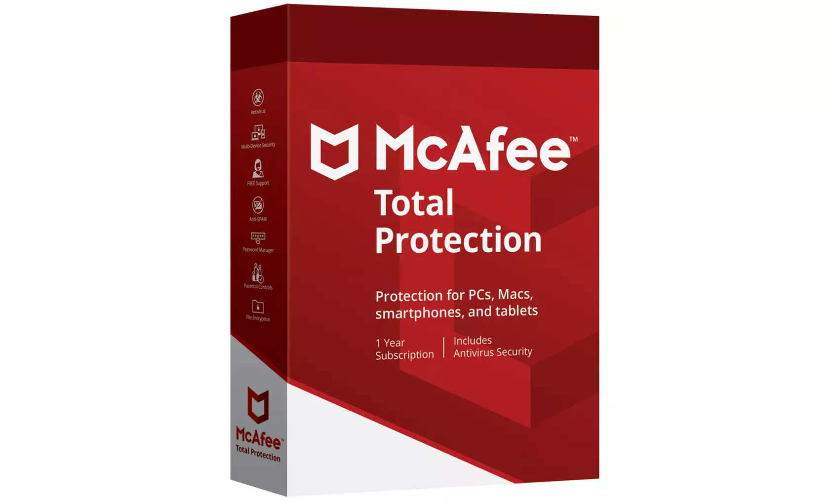McAfee AntiVirus, McAfee Internet Security o McAfee Total Protection - Second Medium