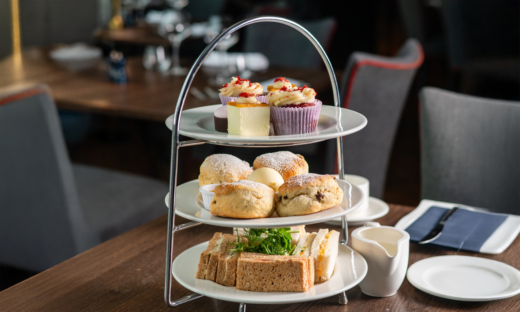 Luxurious Afternoon Tea Experience at Brookland's Hotel in Surrey