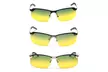 Polarized Night Vision Driving Glasses Yellow Lens Goggles for Outdoor - Second Medium