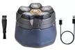 iMounTEK Men's Cordless 6D Electric Head Shaver with Magnetic Floating Head - Second Medium