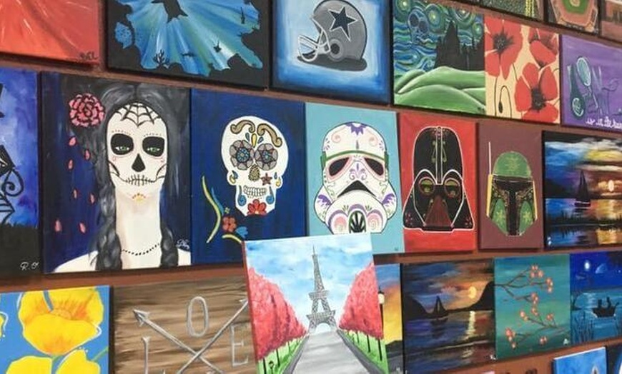 Image 3: Experience a Fun Two-Hour Painting Session for One or Two Participants