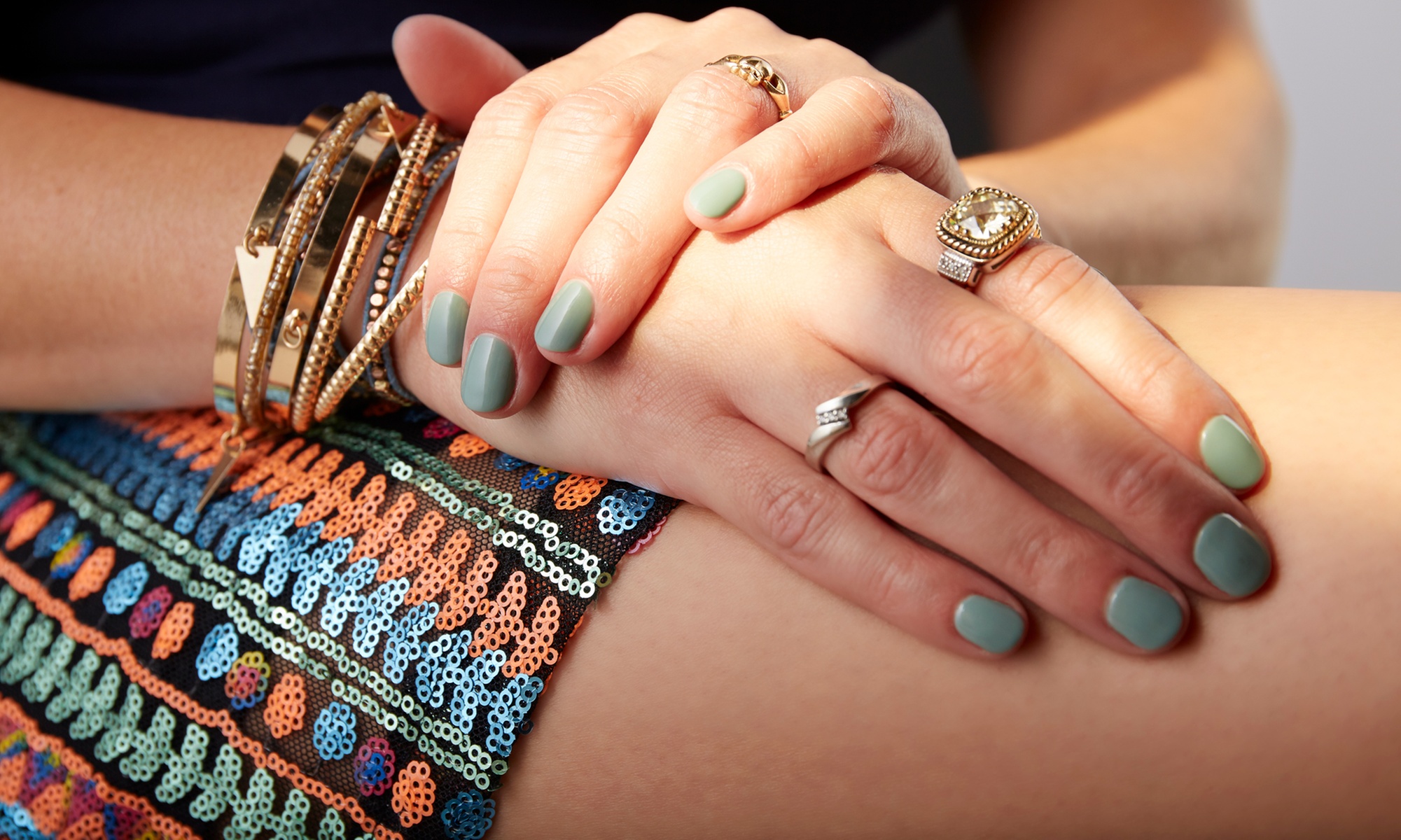 Luxurious One Gel Manicure w/w/o One Regular, Spa, or Gel Pedicure