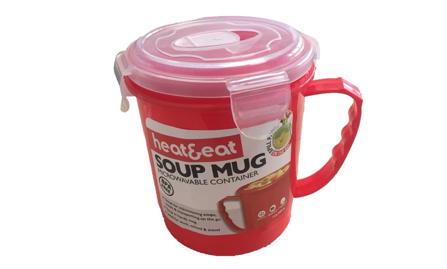 Image 1: Heat & Eat Soup Mug