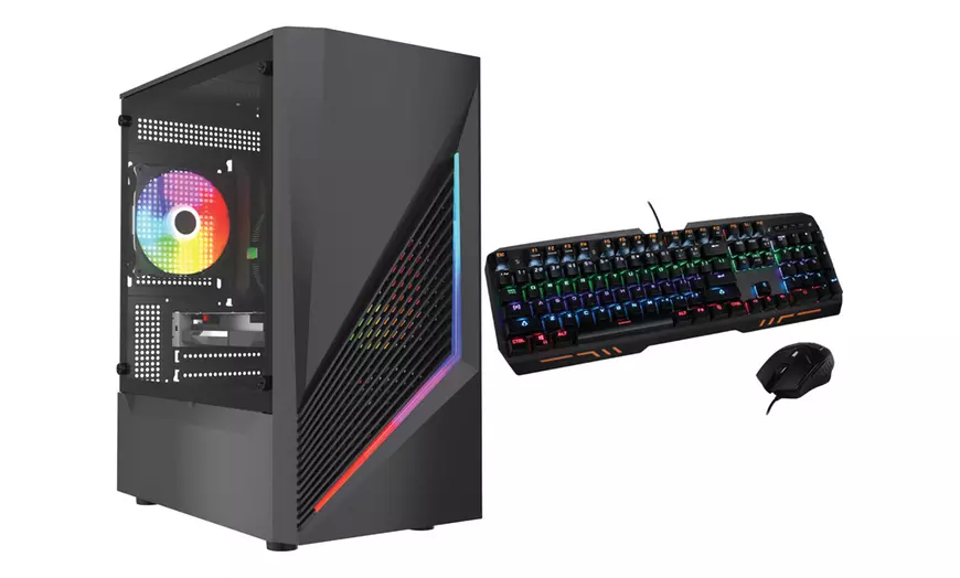 Image 2: Ultra Fast i5 Gaming PC 256GB SSD GT 1030 16GB RAM 