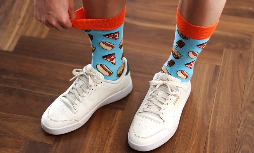 Image 2: Womens Novelty Funny Socks