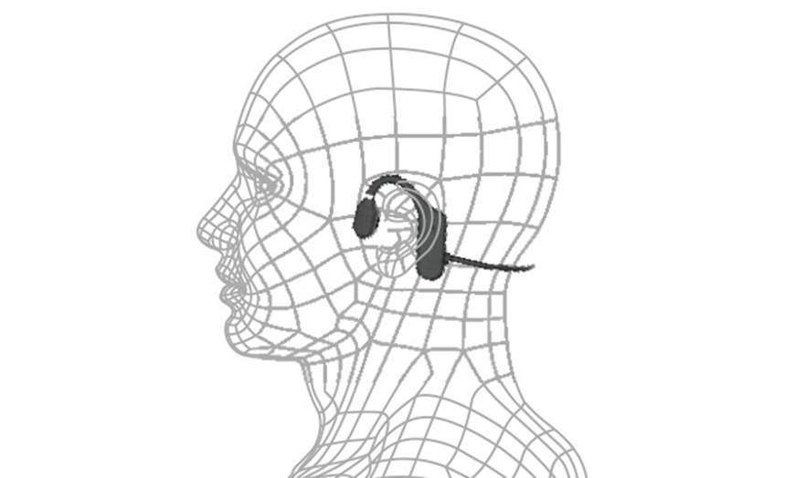 Image 3: Wireless Sport Bluetooth Air Bone Conduction Headphone
