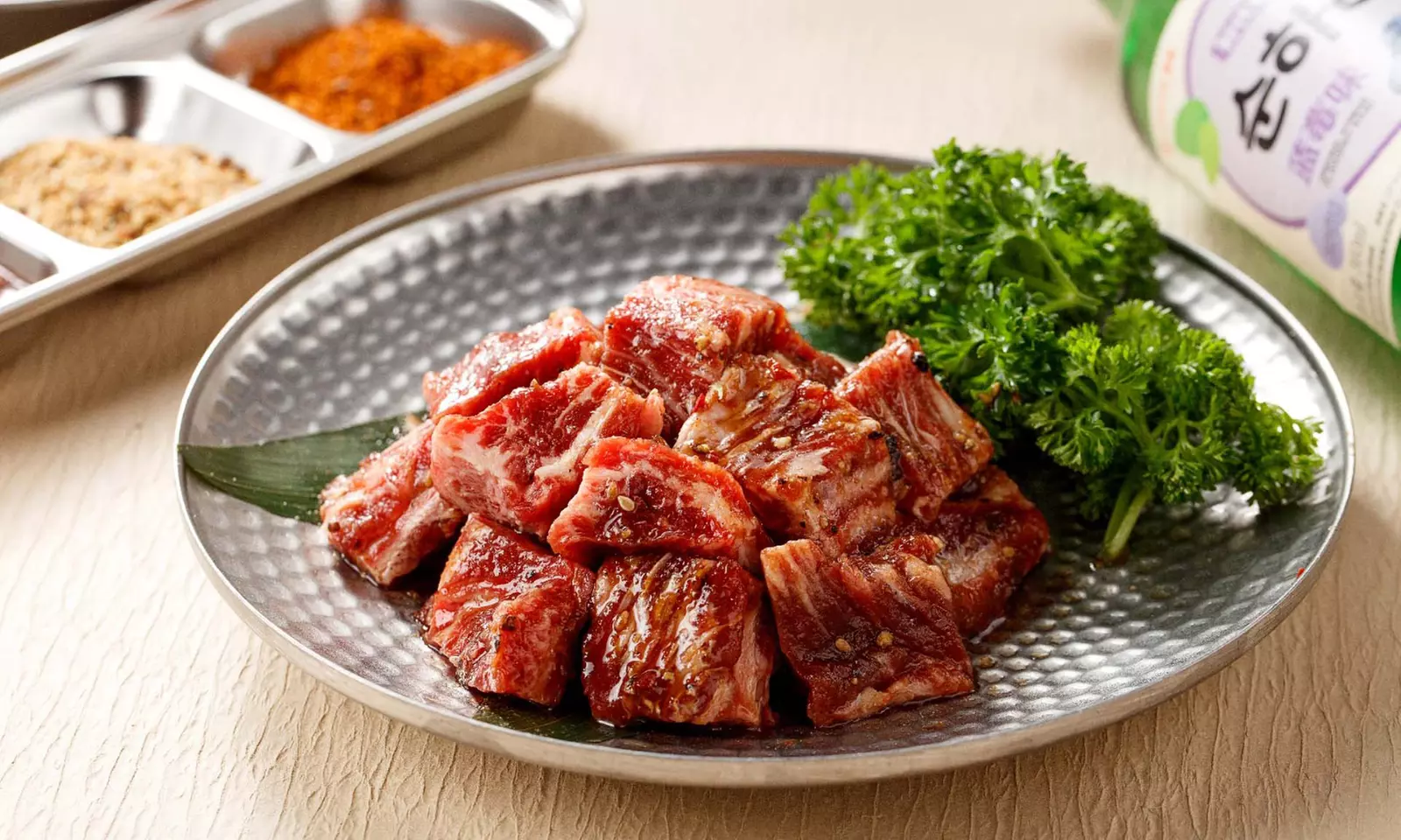 Menú de cocina coreana con opción a degustación barbacoa