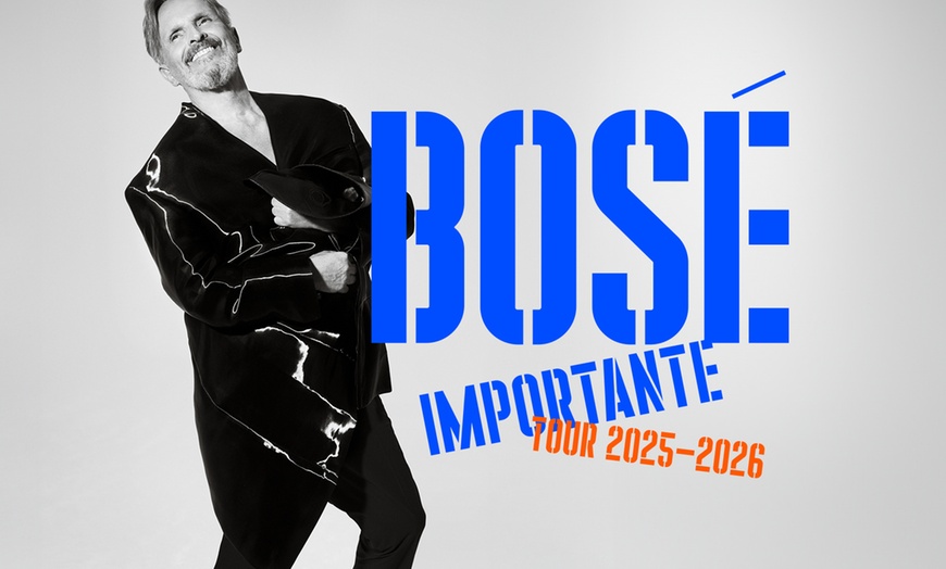 Image 1: Miguel Bosé: Importante Tour 2025-2026 Up to 45% Off