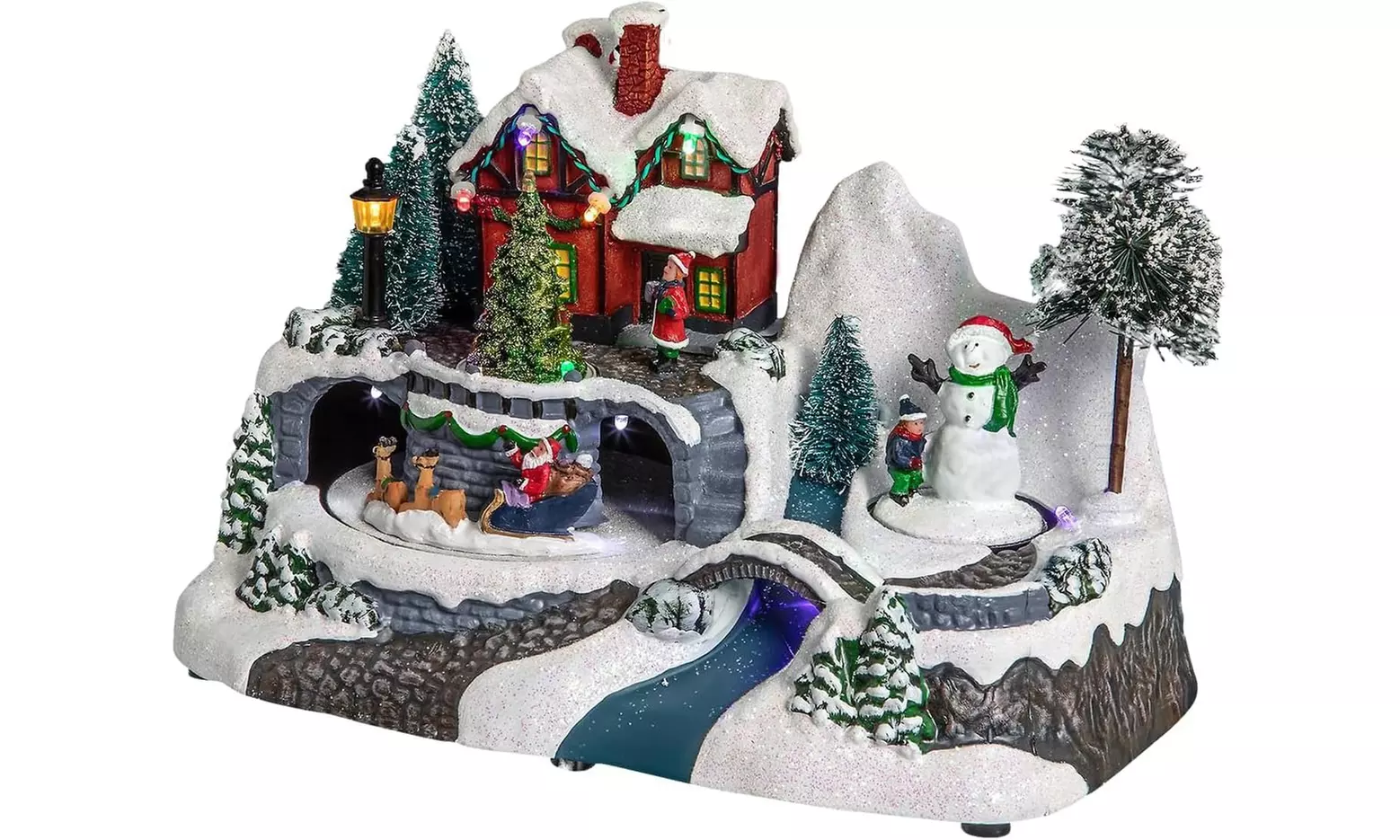 Figuras de decoración navideñas luminosas y animadas de Avilia