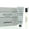 Image 1: One or Two Packs of Montblanc Explorer Platinum Collection Gift Set 