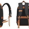Image 4: KONO wasserabweisender Rucksack mit Laptopfach und USB-Anschluss