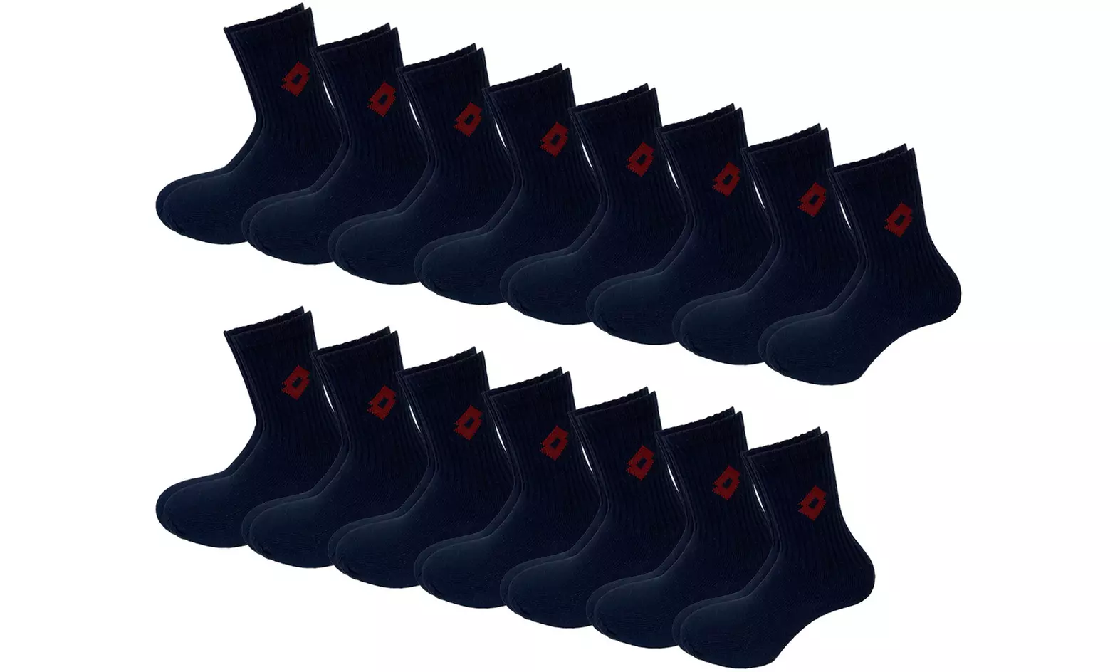 6, 12 o 15 paia di calzini sportivi Sergio Tacchini o Lotto