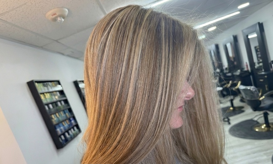 Image 2: Haircut, Blowdry & Color Packages