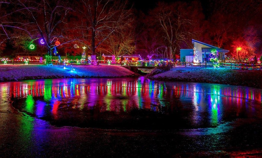 Image 1: Get Admission to 2025 Zoo Lights For Up to 4 Children or Adults 