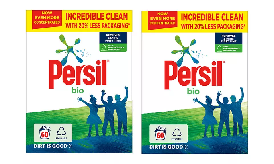 Persil Bio or Non-Bio Washing Powder 3kg