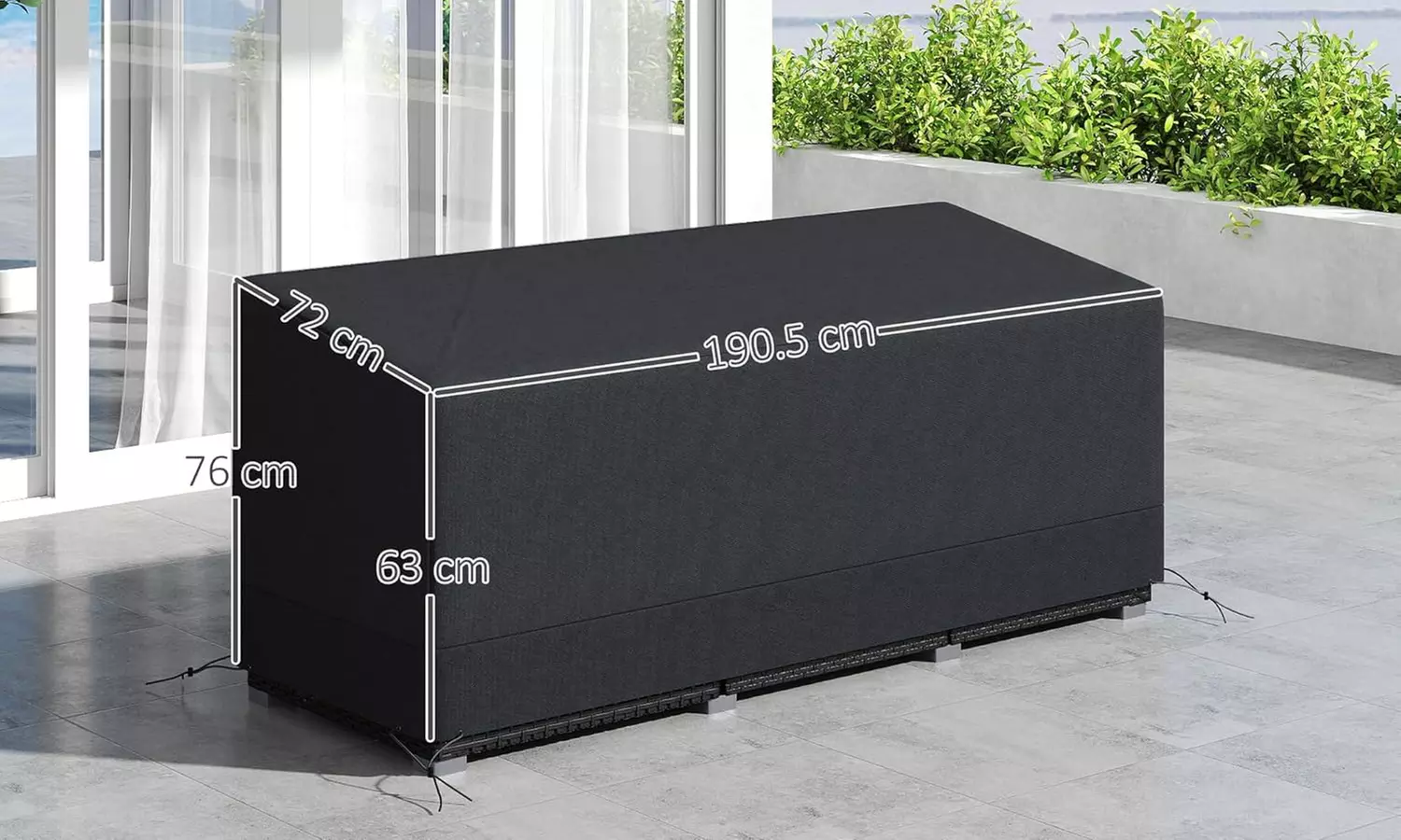 Outsunny Outdoor Waterproof Furniture Covers