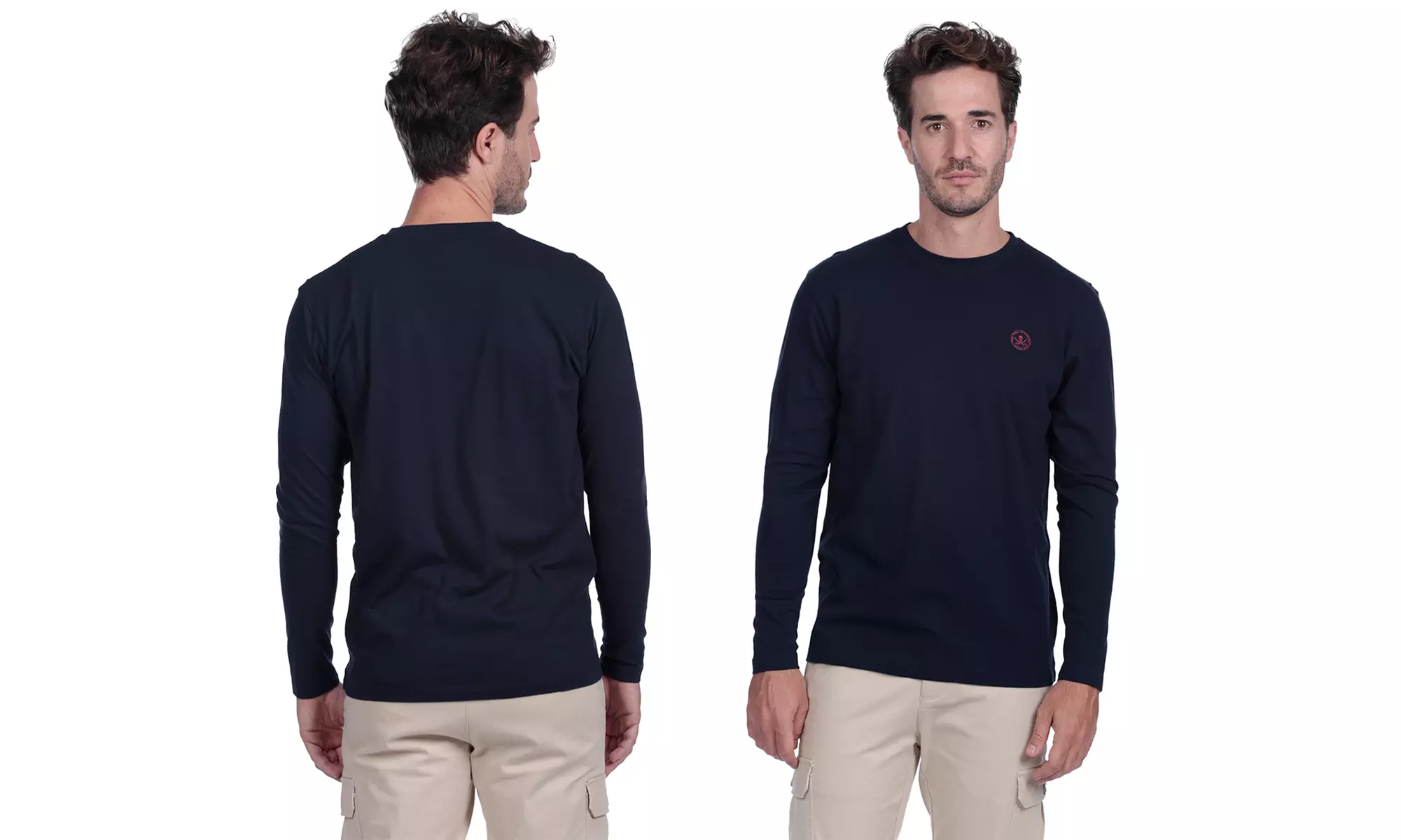 Pack de 2 Camisetas manga larga The Time Of Bocha 100% algodón