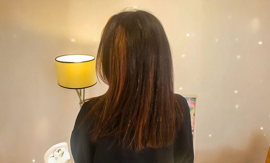 Image 12: Women's Design Haircut + All Over Color, Base Color, Balayage and More